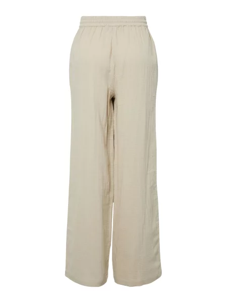 PIECES Pantaloni PCSASTINA argintiu gri