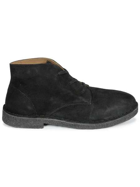 Pantofi Selected Homme din piele de căprioară negru