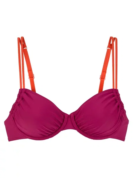 S.Oliver Sutien costum de baie mov zmeură / portocaliu roz