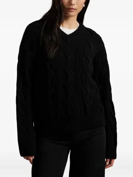 Căciulă Polo Ralph Lauren cu broderie tricotate de costum albastru