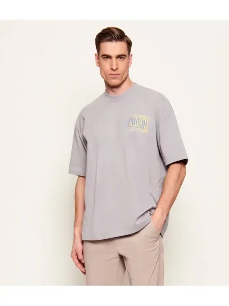 AllSaints Tricou AYEDEE | Oversize fit gri