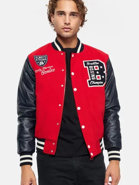 Usnjena jakna Benlee rdeča