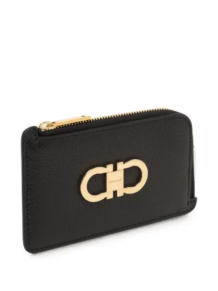 Portofel Ferragamo din piele negru