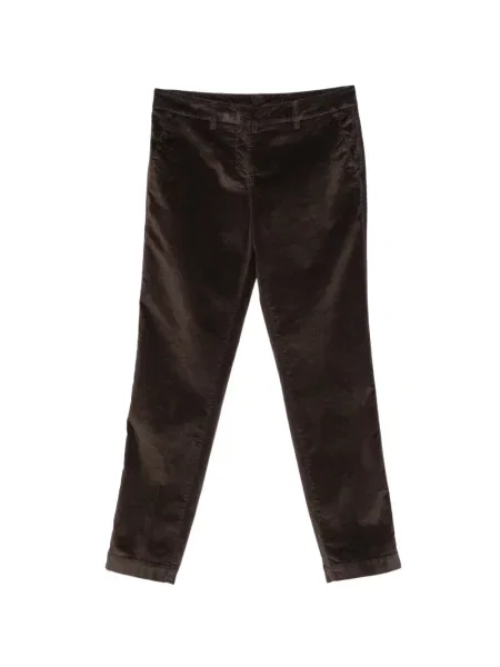Pantaloni 19.61 Milano de catifea maro