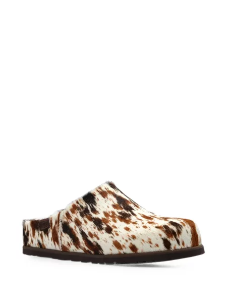 Мюли Ugg с принт бяло