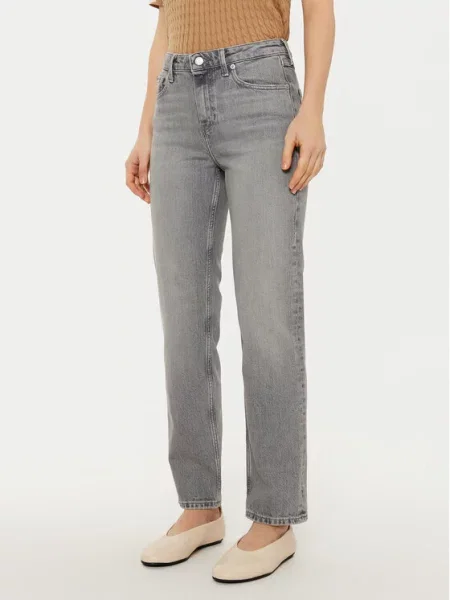 Tommy Hilfiger Jeansy Classic Straight Fit szary