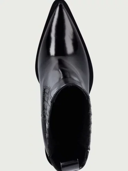 Souliers Martinez női bőr csizma VEGAS fekete