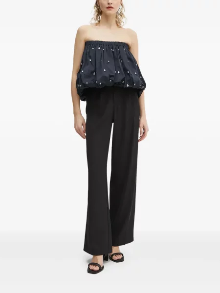 Spódnica A.l.c. z kryształkami niebieska