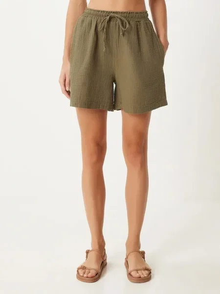 Happiness İstanbul Nadrág Shorts khaki