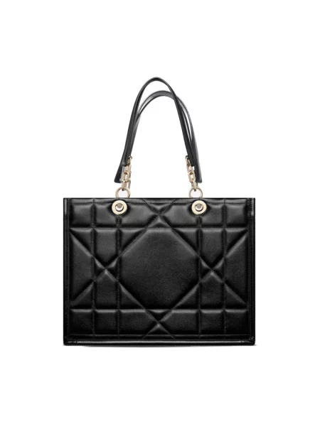 Shopperka Dior skórzana czarna