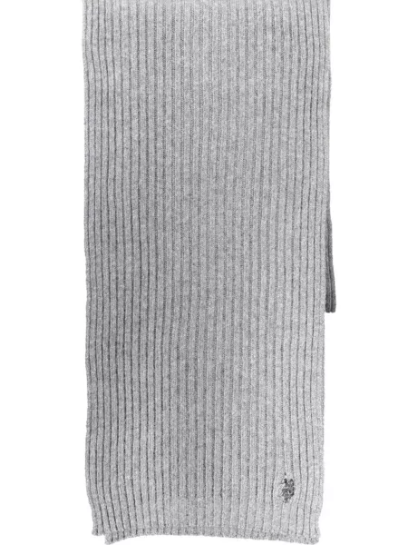 Fular U.s. Polo Assn. tricotate gri