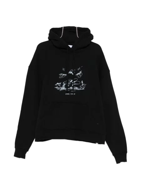 Hoodie Bonsai με σχέδιο μαύρο