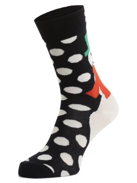 Skarpety o kroju regular fit z wyhaftowanym logo model ‘Jumbo Snowman’ Happy Socks