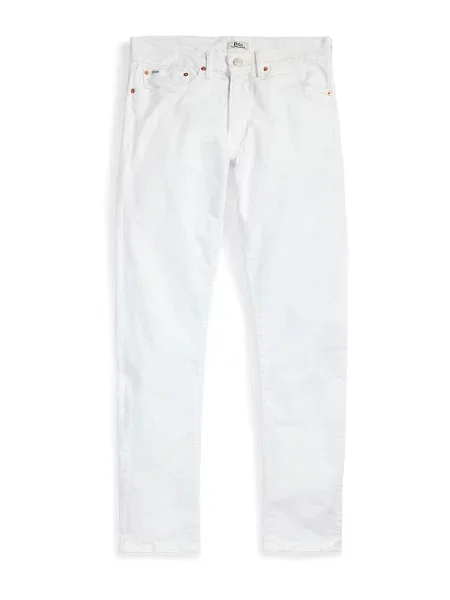 Polo Ralph Lauren Pantaloni eleganți alb