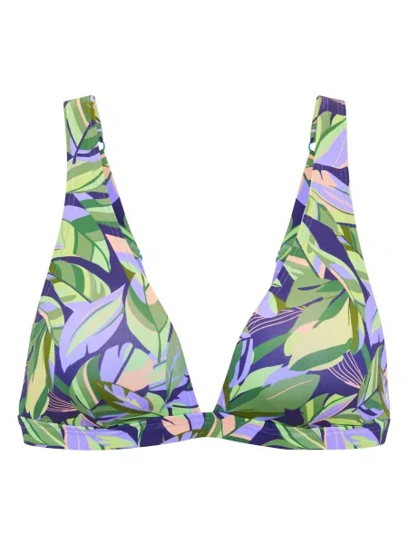 S.Oliver Sutien costum de baie / deschis / lila / mov lavandă verde