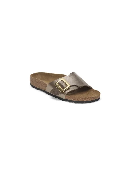 Birkenstock Șlapi Catalina CB BF | narrow fit cu adaos de piele maro