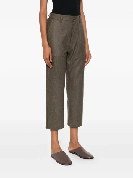 Cropp pantaloni Sofie D'hoore de lână maro