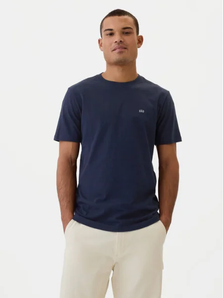 Gap Tricou Bleumarin alb