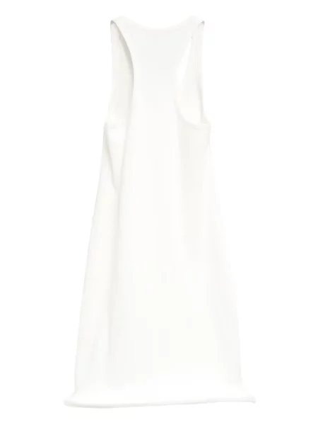 Rochie mini Courreges de costum alb