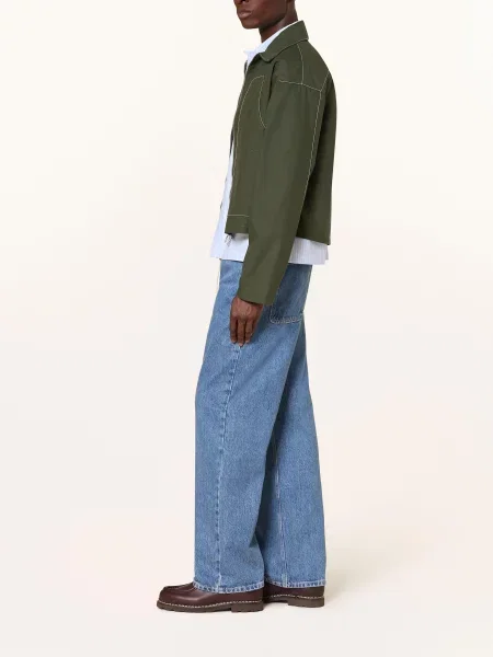 About:Blank Džíny Relaxed Fit mid wash blue modré