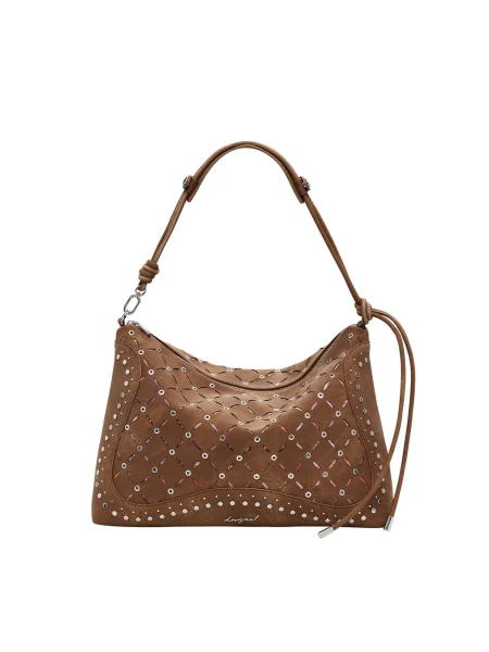 Crossbody torbica Desigual rjava