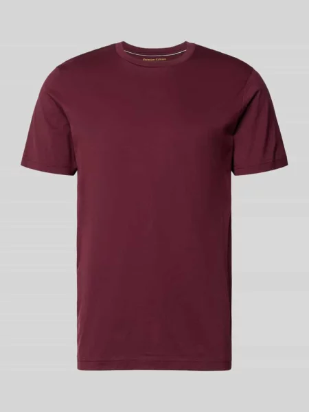 T-shirt z bawełny z okrągłym dekoltem Christian Berg Men