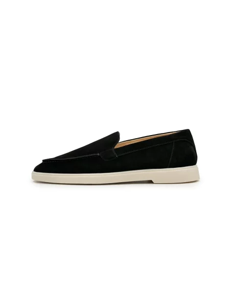 Dutch'D Papuci de casă Adore Classic Loafer' negru