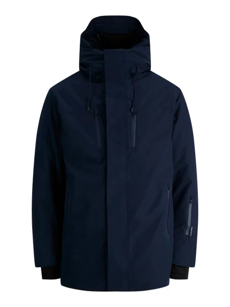 JACK & JONES Funkční bunda JCOFUSION ALASKA tmavě modrá