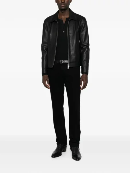Blugi drepți 7 For All Mankind negru