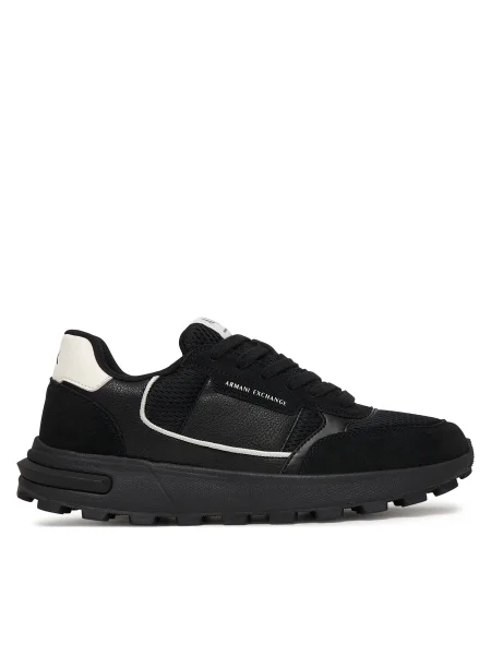 Sneakers Armani Exchange negru