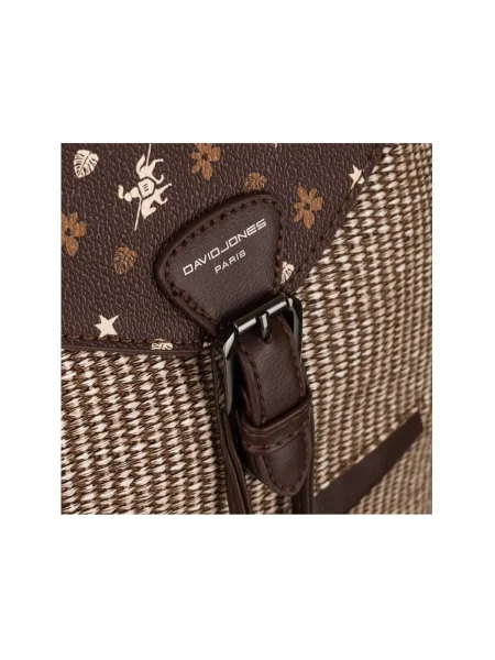 Geantă David Jones bej