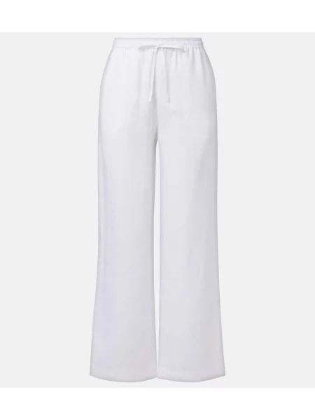 Pantaloni Asceno de in alb