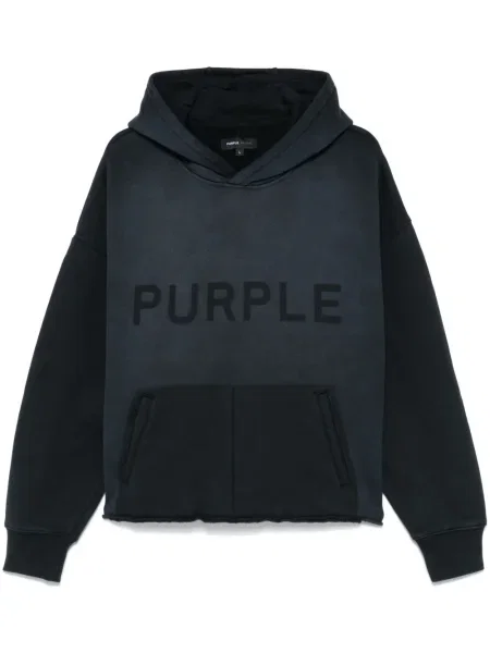 Hanorac cu glugă Purple Brand negru