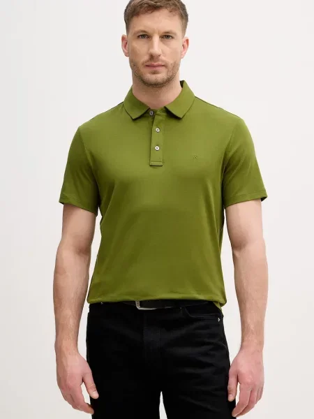 Tricou polo Michael Kors verde
