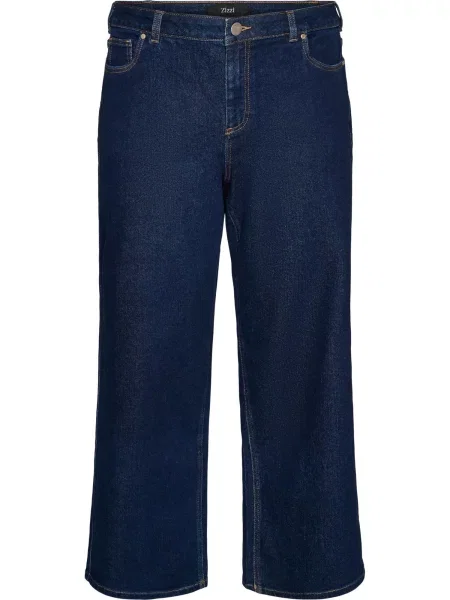 Zizzi Jeans Myra Fit închis albastru