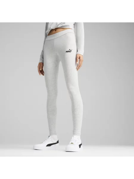 Legginsy Puma z autografem szare