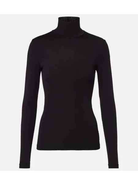 Вълнена водолазка Loro Piana черно