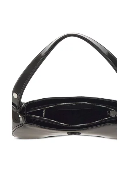 Torebka skórzana Diesel skórzana czarna