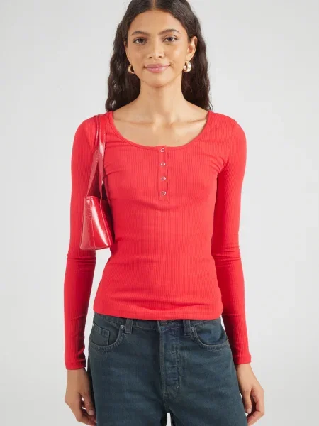 PIECES Tricou PCKITTE' roșu