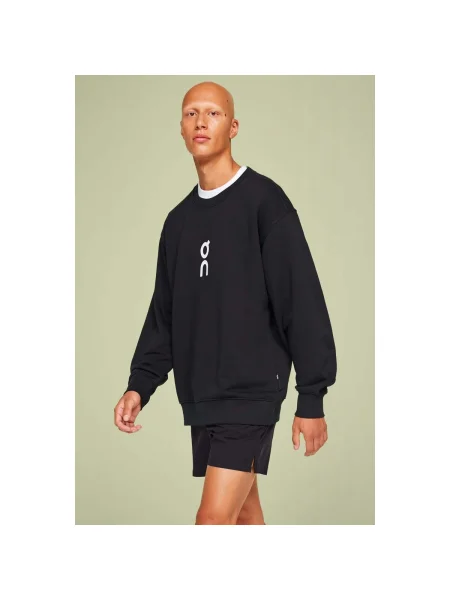 Hanorac crewneck On alergare negru
