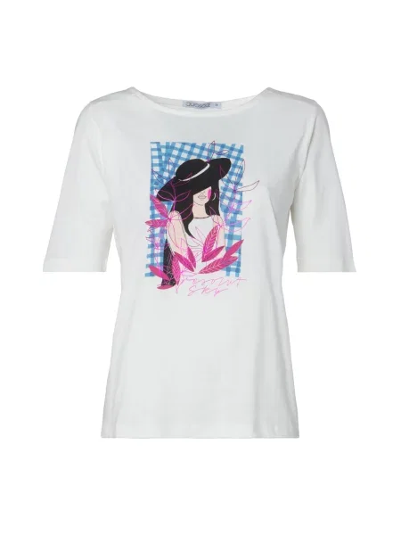 Quiosque Tricou amestacat alb