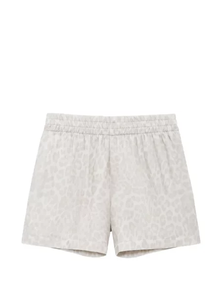 Pantaloni scurți Anine Bing cu imagine cu model leopard