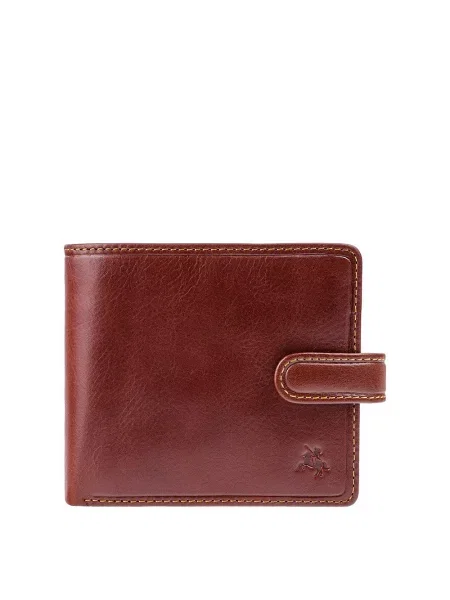 Кожаный кошелек Visconti коричневый