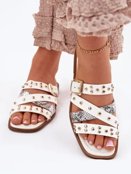 Japonke Boto brez pet z zaponko bela