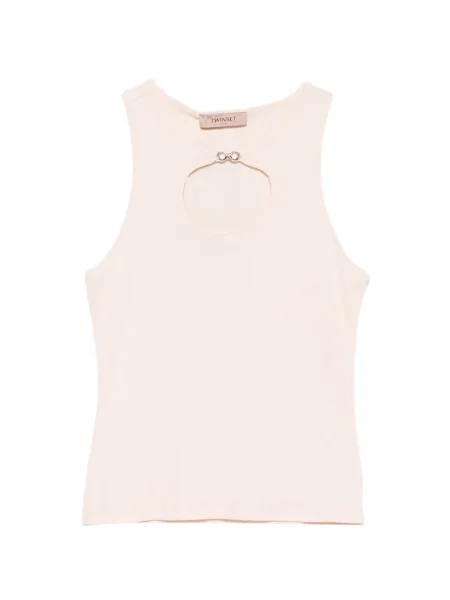 Elimina top Twinset roz