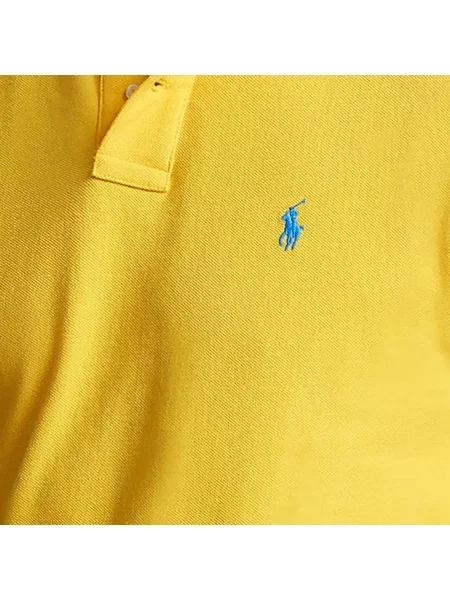 Koszulka polo Polo Ralph Lauren casual żółta