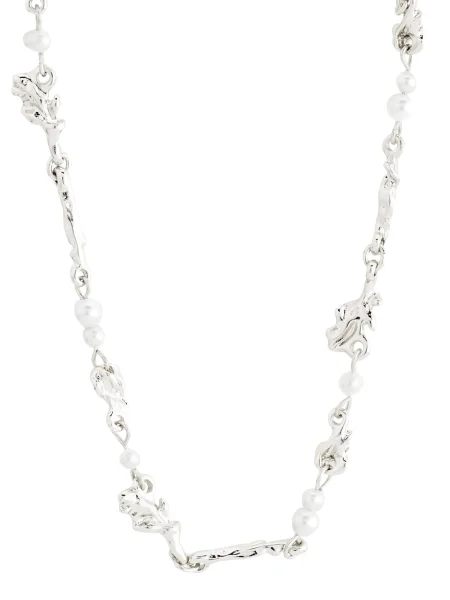 Pilgrim Verižica srebrna bela