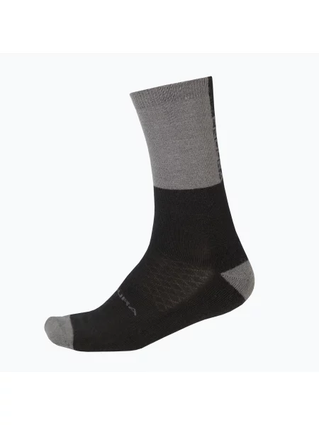 Шкарпетки велосипедні Endura Baa Baa Merino Winter black чорні