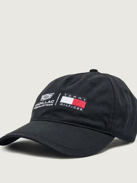 Tommy Hilfiger Șapcă baseball | Tommy Hilfiger X Cadillac Formula 1 Team negru
