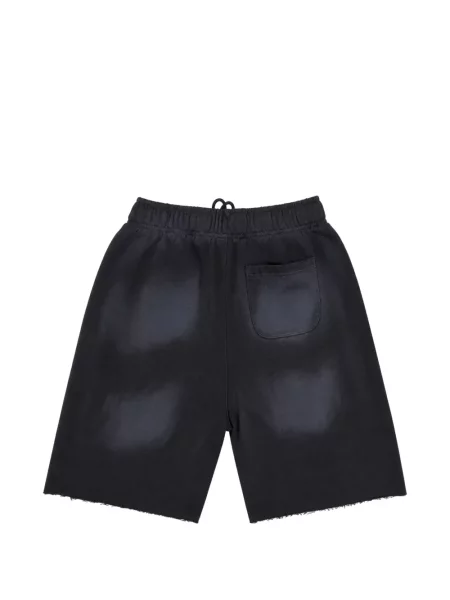 Pantaloni scurți Warman cu imagine negru